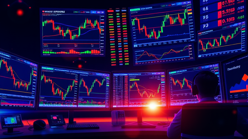 Access real-time charts with trend indicators