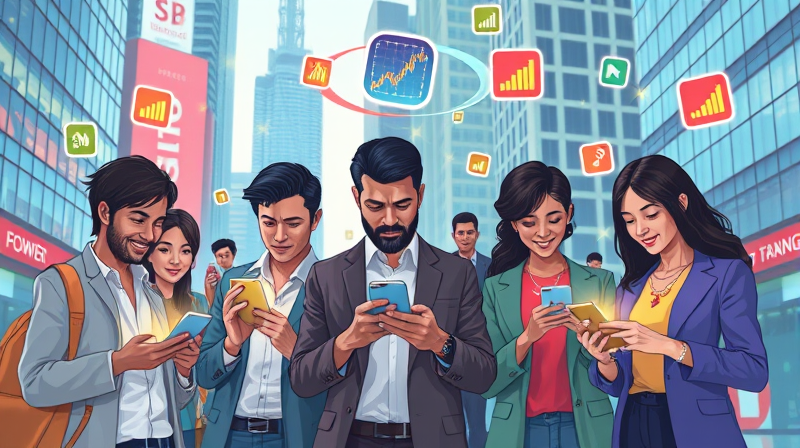 Use mobile-friendly brokers with zero-commission trades