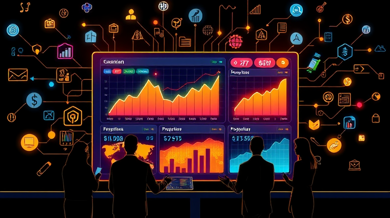 Track your portfolio growth with real-time dashboards