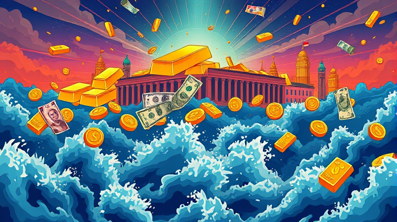 Safe-haven assets are outperforming in volatile weeks